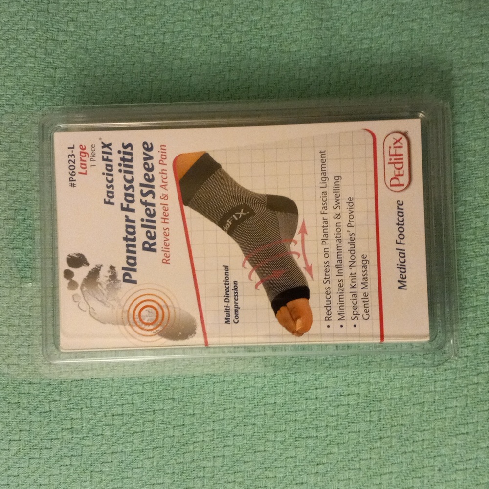 FasciaFIX Plantar Fasciitis Relief Sleeve (L, 1 piece)